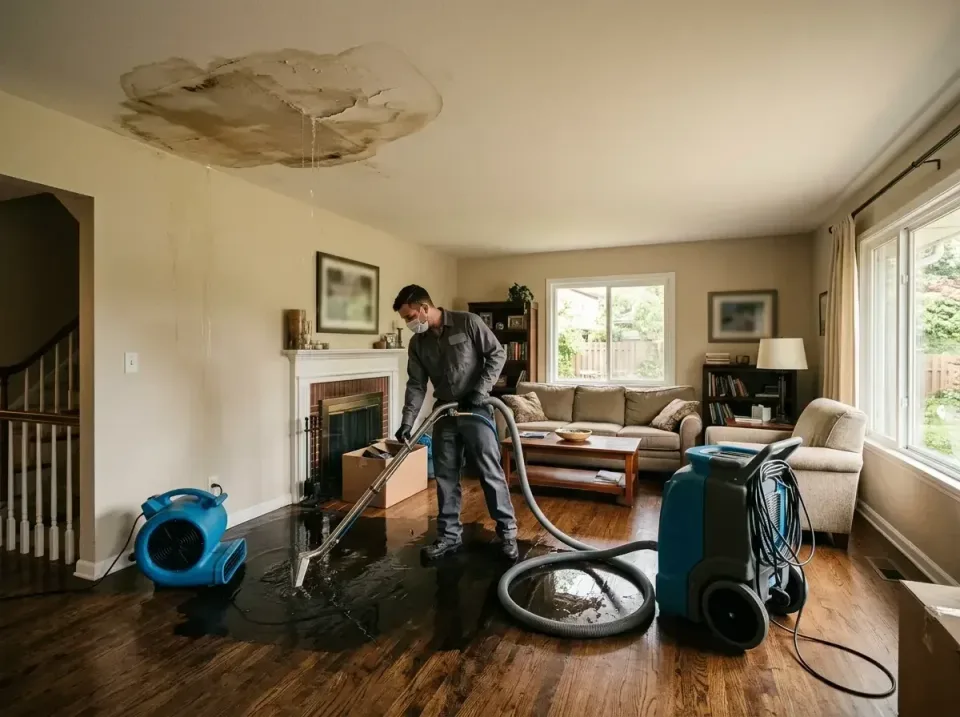 attic-pipe-burst-ceiling-drip-008 — frequently asked questions, Water Damage Restoration & Carpet Care in Bellefonte, PA